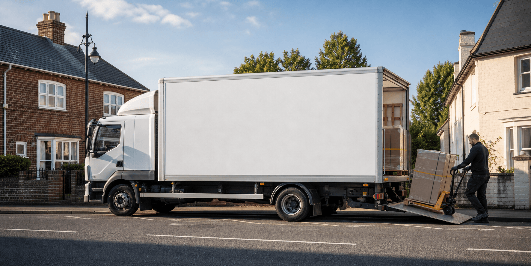 Self-drive truck available for heavier transport in Ingham